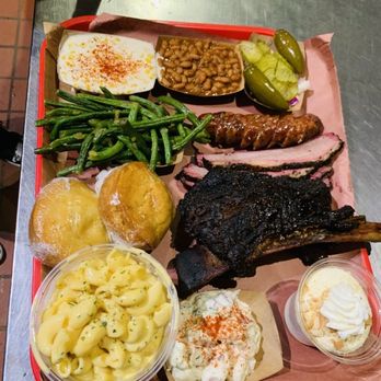Terry Black's Barbecue - What I chose - Barbeque Near Me - Austin, Texas