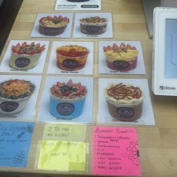 Scoops Handcrafted Acai Bowls - Yummy! All look GREAT!! - Acai Bowls Near Me - Merced, California Scoops Handcrafted Acai Bowls - Yummy! All look GREAT!! - Acai Bowls Near Me - Merced, California
