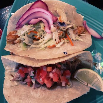 Maggie's Blue Rose - Grilled Shrimp & Carnitas tacos ala cart - Mexican Near Me - Avalon, California Maggie's Blue Rose - Grilled Shrimp & Carnitas tacos ala cart - Mexican Near Me - Avalon, California