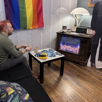The Wormhole Coffee - Old School Video Game Area - Coffee & Tea Near Me - Chicago, Illinois