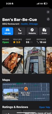 Ben's Bar-Be-Cue by null