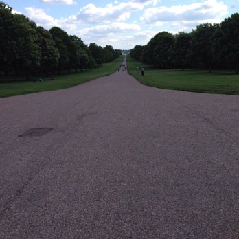 Windsor Castle - Long Walk - it does go forever - Castles Near Me
