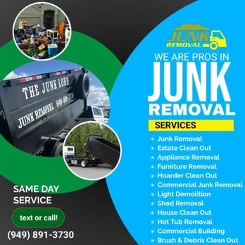 The Junk Lord - Junk Removal & Hauling Near Me - Lake Forest, California The Junk Lord - Junk Removal & Hauling Near Me - Lake Forest, California