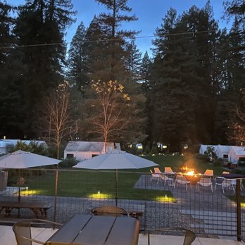 AutoCamp Russian River - Public campfire - Hotels Near Me - Guerneville, California