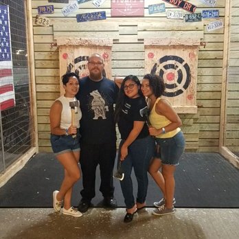 Stumpy's Hatchet House - Green Brook - Andrew's Angels - Axe Throwing Near Me - Green Brook, New Jersey