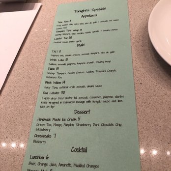 Bistro Wasabi II - Daily special menu - Sushi Bars Near Me - Hoffman Estates, Illinois Bistro Wasabi II - Daily special menu - Sushi Bars Near Me - Hoffman Estates, Illinois