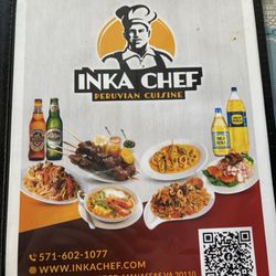 Inka Chef - Menu