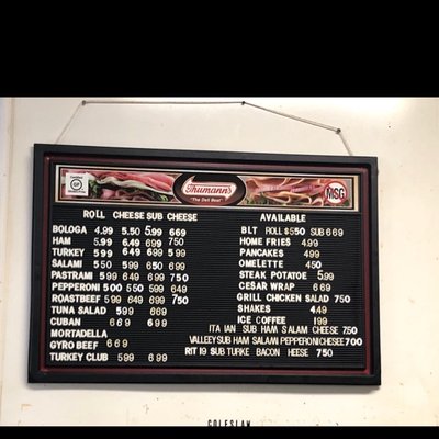 Menu photo 1 Valley Deli & Grocery Clifton, NJ