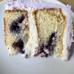 Blueberry maple cake