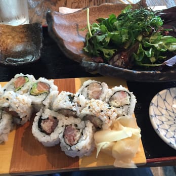 Wagaya - Westside - Salad and rolls lunch combo (also includes miso soup) - Sushi Bars Near Me - Atlanta, Georgia Wagaya - Westside - Salad and rolls lunch combo (also includes miso soup) - Sushi Bars Near Me - Atlanta, Georgia