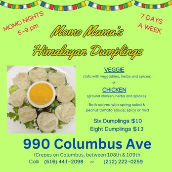 Momo Mama - Himalayan/Nepalese Near Me - New York, New York Momo Mama - Himalayan/Nepalese Near Me - New York, New York