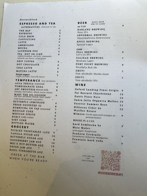 Menu photo 3 Gooseberries Kafe San Diego, CA Menu photo 3 Gooseberries Kafe San Diego, CA