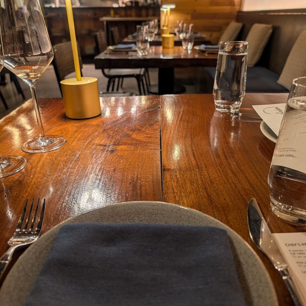 Arden  - Table setting. No notes. - New American Near Me - Portland, Oregon