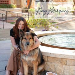 Amy Marquez - Amy and her favorite work buddy
