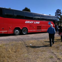 Gray Line Tours of Denver - The tour bus.