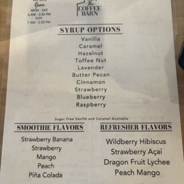 Menu Menu