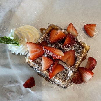Burly Bird - Strawberry shortcake waffle - Chicken Wings Near Me - Burleson, Texas Burly Bird - Strawberry shortcake waffle - Chicken Wings Near Me - Burleson, Texas