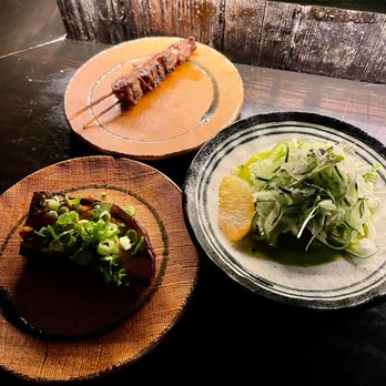 Double Knot - Miso eggplant, Short Rib*, cucumber salad - Sushi Bars Near Me - Philadelphia, Pennsylvania