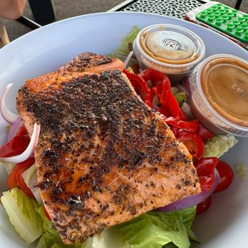 Sky Bar - Salmon salad - Bars Near Me - Fredericksburg, Virginia