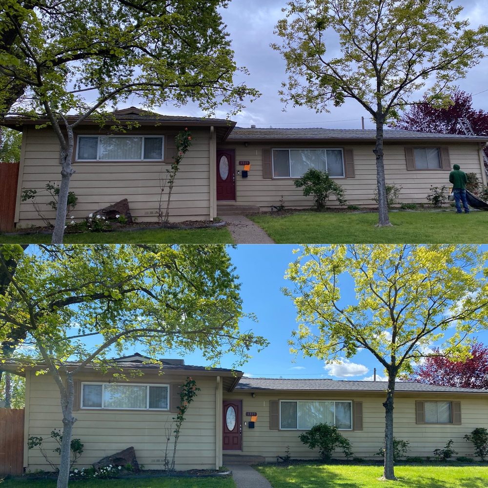 Slide of Clark's Gables Roofing