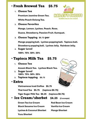Menu photo 5 Hailey’s Sweet Brentwood, CA