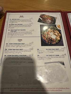 Menu photo 2 Pho An Florence, SC Menu photo 2 Pho An Florence, SC