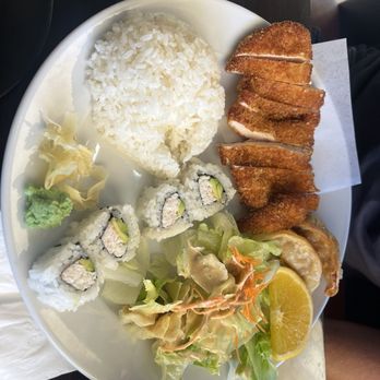 Goku Sushi Restaurant - Katsu chicken lunch plate - Japanese Near Me - Morgan Hill, California Goku Sushi Restaurant - Katsu chicken lunch plate - Japanese Near Me - Morgan Hill, California