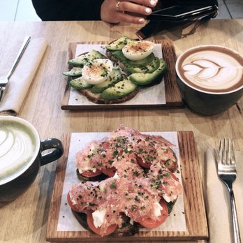 The Press - wine cured salami + mozzarella + pesto toastini, avocado + egg toastini, hot matcha latte, and hot mocha latte - Coffee & Tea Near Me - Livermore, California The Press - wine cured salami + mozzarella + pesto toastini, avocado + egg toastini, hot matcha latte, and hot mocha latte - Coffee & Tea Near Me - Livermore, California