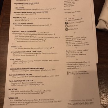 Starlite - Cocktail Bars Near Me - San Diego, California