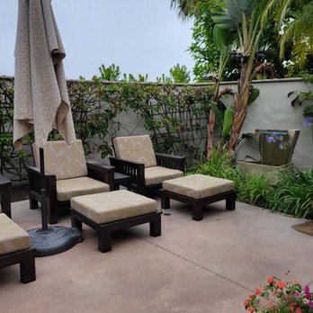 Pacific Waters Spa - Co-ed Relaxing Patio - Massage Near Me - Huntington Beach, California