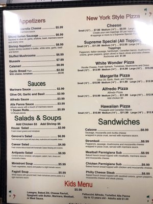 Menu photo 2 Genovas Italian Restaurant & Pizza Burkburnett, TX Menu photo 2 Genovas Italian Restaurant & Pizza Burkburnett, TX