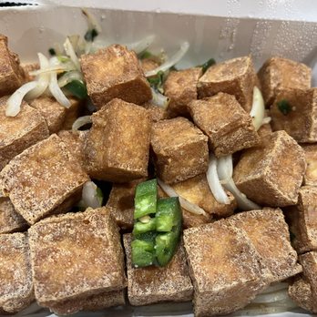 Hidden Dumpling House - Salt & Pepper Tofu - Chinese Near Me - Elk Grove, California