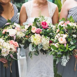 Heights Floral Designs - A Perfect Union: Bridal party bouquets by Heights Floral Designs