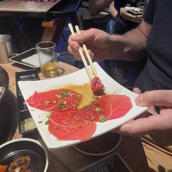 Pigya - Beef carpaccio - Korean Near Me - Los Angeles, California Pigya - Beef carpaccio - Korean Near Me - Los Angeles, California