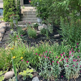 Grass and Gravel - Garden Transformation After - Landscaping Near Me - Toronto, Ontario Grass and Gravel - Garden Transformation After - Landscaping Near Me - Toronto, Ontario