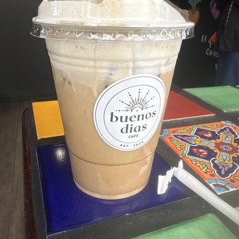 Buenos Dias Cafe - Horchata latte - Coffee & Tea Near Me - Colton, California
