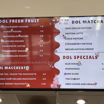 Dol Coffee House - Menu 2/2 - Coffee & Tea Near Me - Gardena, California Dol Coffee House - Menu 2/2 - Coffee & Tea Near Me - Gardena, California