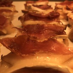 Mammoth Catering & Events - Brie, Proscuitto, Pear Crostini