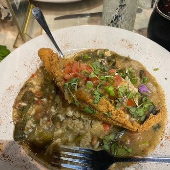 7th + Grove - Jambalaya with catfish - Southern Near Me - Tampa, Florida