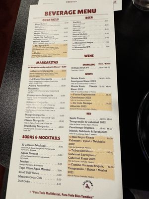 Menu photo 6 Chicatana Fine Mexican Cuisine Washington, DC, DC Menu photo 6 Chicatana Fine Mexican Cuisine Washington, DC, DC