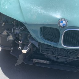 Front end damage