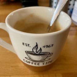Moulin Doré - Hot milk coffee
