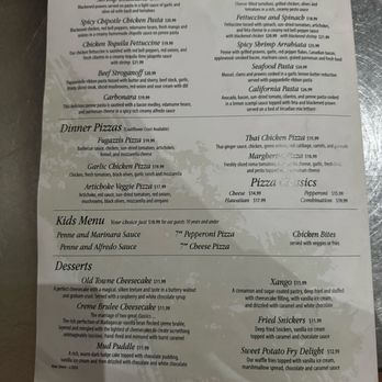 Fugazzis - Menu - Diners Near Me - Visalia, California