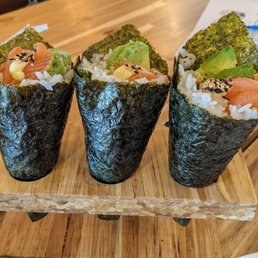Salmon and Avocado Cones Salmon and Avocado Cones