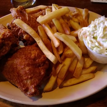 The Horny Toad - half order of fried chicken, fries and coleslaw - American Near Me - Cave Creek, Arizona The Horny Toad - half order of fried chicken, fries and coleslaw - American Near Me - Cave Creek, Arizona