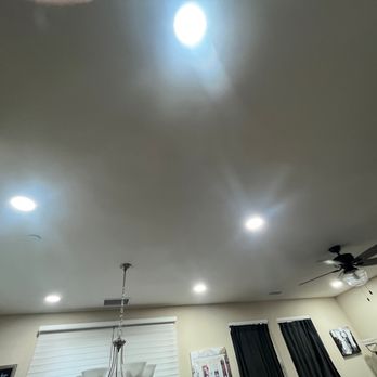 Aarya Builders - Livingroom and dining room recessed lighting. The light at the very top used to be a CFC light but it is so much better now - General Contractors Near Me Aarya Builders - Livingroom and dining room recessed lighting. The light at the very top used to be a CFC light but it is so much better now - General Contractors Near Me