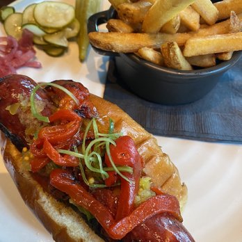 Yardbird - Rosewood Jalapeño & Cheddar sausage - Southern Near Me - Dallas, Texas Yardbird - Rosewood Jalapeño & Cheddar sausage - Southern Near Me - Dallas, Texas