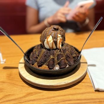 Chili's - Skillet Chocolate Chip Cookie + Lava Molten Chocolate Cake - Tex-Mex Near Me - Frederick, Maryland Chili's - Skillet Chocolate Chip Cookie + Lava Molten Chocolate Cake - Tex-Mex Near Me - Frederick, Maryland