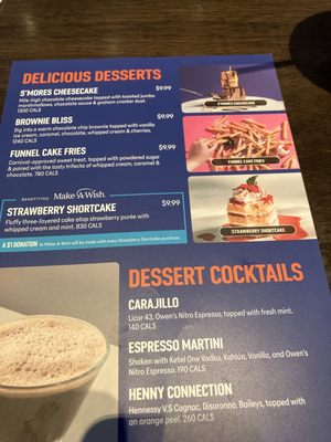 Menu photo 1 Dave & Buster's Tucson Tucson, AZ