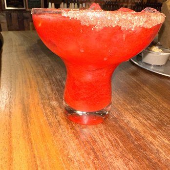 M Cantina - Strawberry Prickly Pear Margarita - Mexican Near Me - Dearborn, Michigan